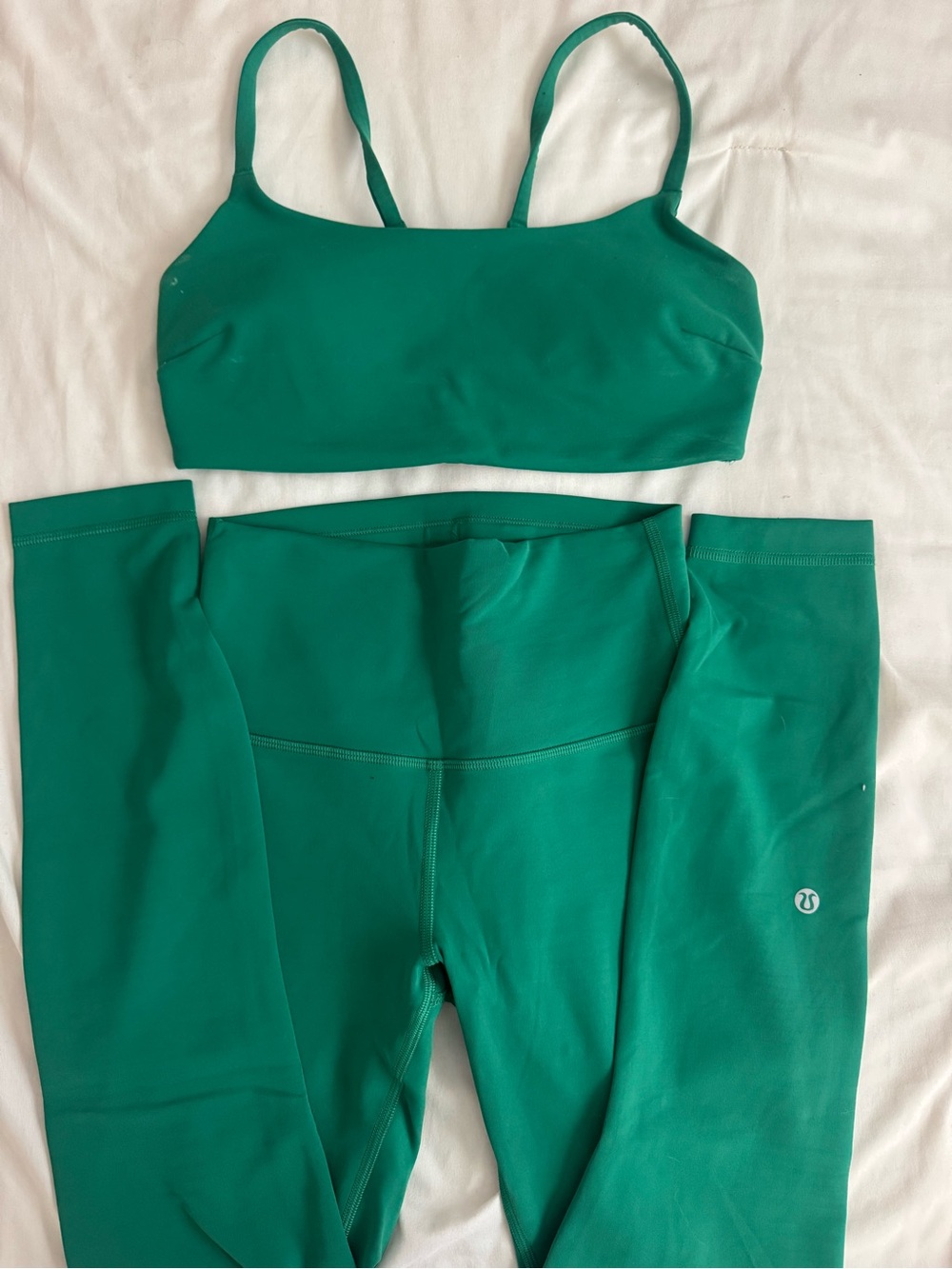lululemon Athletica Teal Green Activewear Set